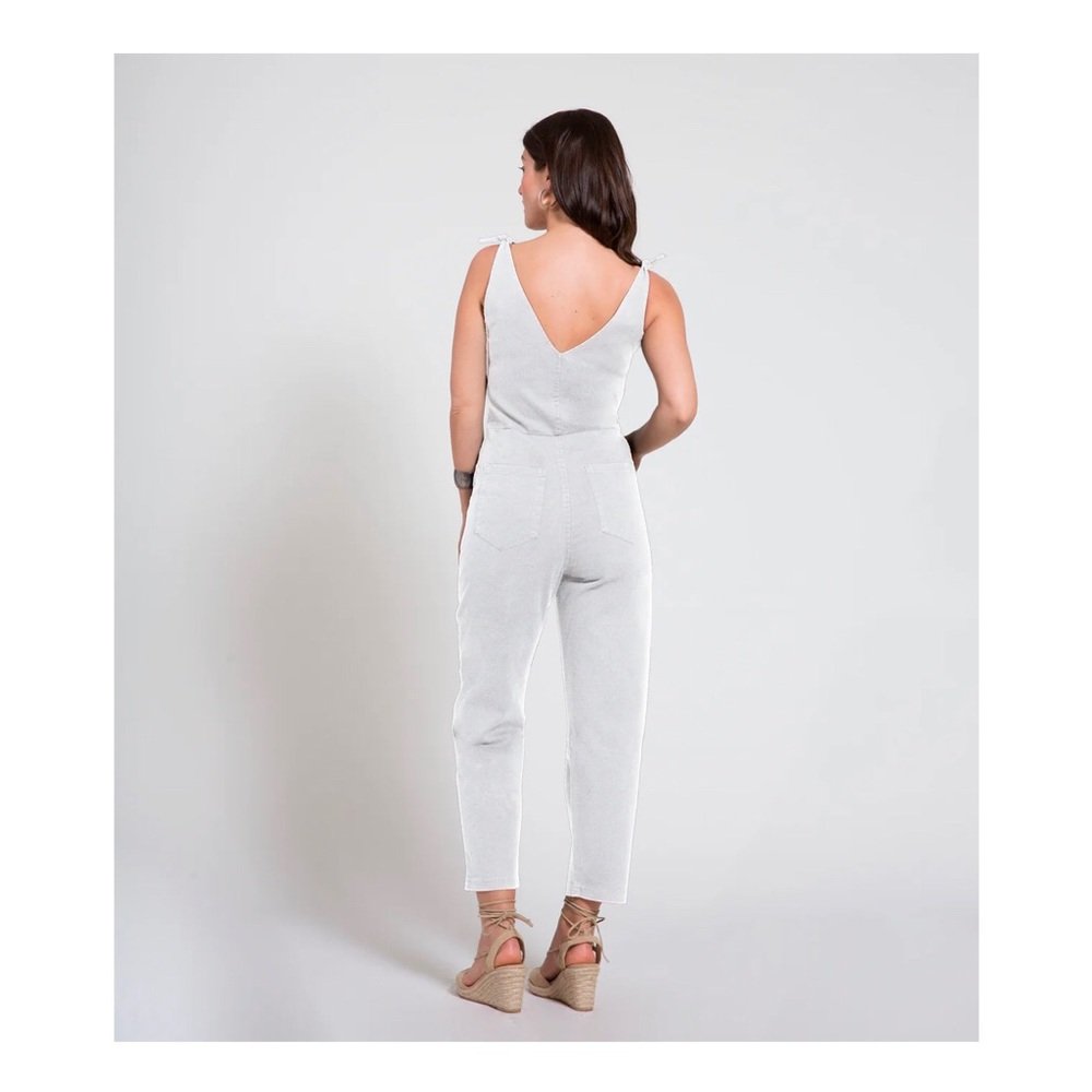 Loup NYC jumpsuit in White - Picture 3 of 3
